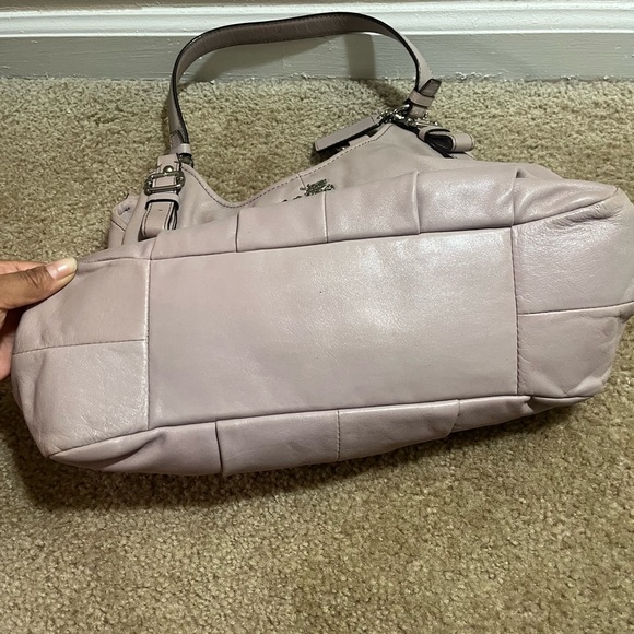 Coach madison Maggie 16503 light lavender baby pink shoulder bag - Picture 14 of 16